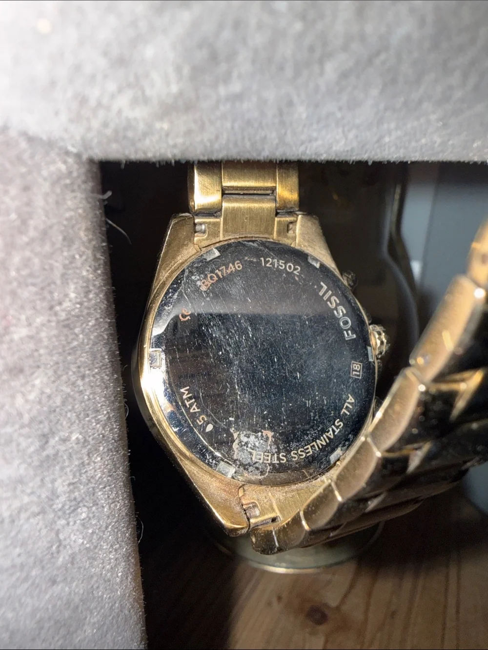 Fossil classic wristwatch